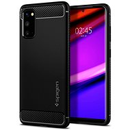 Spigen Rugged Armor Black Samsung Galaxy S20 - Phone Cover