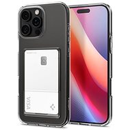 Spigen Crystal Slot Crystal Clear iPhone 16 Pro - Phone Cover