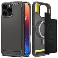 Spigen Rugged Armor MagSafe Gray iPhone 16 Pro Max - Phone Cover
