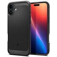 Spigen Rugged Armor MagSafe Matte Black iPhone 16 - Phone Cover