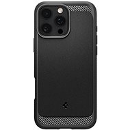 Spigen Rugged Armor MagSafe Matte Black iPhone 16 Pro - Phone Cover