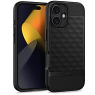 Caseology by Spigen Parallax MagSafe Matte Black iPhone 16 - Phone Cover