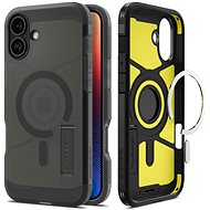 Spigen Tough Armor MagSafe Frost Black iPhone 16 - Phone Cover