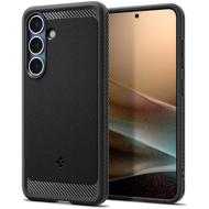 Spigen Rugged Armor MagSafe Matte Black Samsung Galaxy S25 - Phone Cover