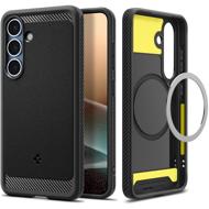 Spigen Rugged Armor MagSafe Matte Black Samsung Galaxy S25+ - Phone Cover