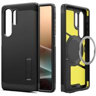 Spigen Tough Armor MagSafe Black Samsung Galaxy S25 Ultra - Phone Cover