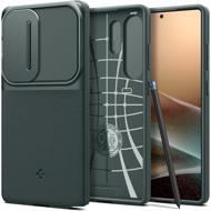 Spigen Optik Armor Abyss Green Samsung Galaxy S25 Ultra - Phone Cover