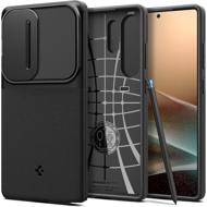 Spigen Optik Armor Black Samsung Galaxy S25 Ultra - Phone Cover