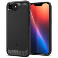 Spigen Rugged Armor MagSafe Matte Black iPhone 17e/16e - Phone Cover
