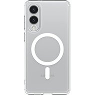 Spigen Ultra Hybrid MagSafe Clear White Samsung Galaxy S25 Edge - Phone Cover