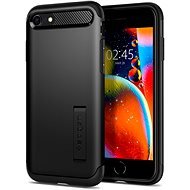 Spigen Slim Armor Black iPhone SE 2022/SE 2020/8/7 - Phone Cover