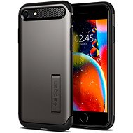 Spigen Slim Armor, Gunmetal, iPhone SE 2020/8/7 - Phone Cover