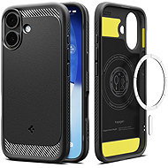 Spigen Rugged Armor MagSafe Matte Black iPhone 17 - Phone Cover
