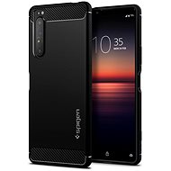 Spigen Rugged Armor, Black, Sony Xperia 1 II - Phone Cover