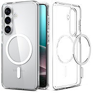 Spigen Ultra Hybrid MagSafe Clear White Samsung Galaxy S26 - Phone Cover
