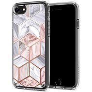 Spigen Ciel Cecile Pink Marble iPhone SE 2020/8/7 - Kryt na mobil