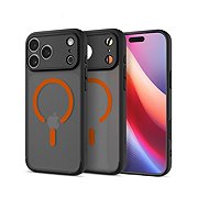 Spigen Ultra Hybrid MagSafe Frost Black Orange iPhone 18 Pro Max/17 Pro Max - Handyhülle