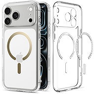 Spigen Ultra Hybrid MagSafe Clear Gold iPhone 18 Pro Max/17 Pro Max - Phone Cover