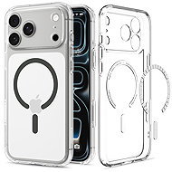 Spigen Ultra Hybrid MagSafe Clear Graphite iPhone 18 Pro Max/17 Pro Max - Phone Cover