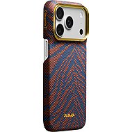 Pitaka Edge Case Breath of Veins Burning Orange iPhone 18 Pro/17 Pro - Phone Cover
