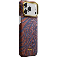 Pitaka Edge Case Breath of Veins Burning Orange iPhone 18 Pro Max/17 Pro Max - Phone Cover