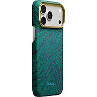 Pitaka Edge Case Breath of Veins Tidal Blue iPhone 18 Pro Max/17 Pro Max - Phone Cover