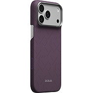 Pitaka Edge Case PTK Weaving Charoite Purple iPhone 18 Pro Max - Phone Cover