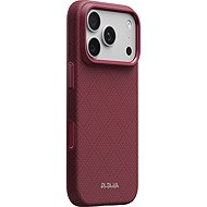Pitaka Summa Case Argyle Burgundy iPhone 18 Pro/17 Pro - Phone Cover