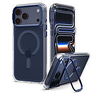 Spigen Ultra Hybrid Optik S MagSafe Clear Deep Blue iPhone 18 Pro Max/17 Pro Max - Phone Cover