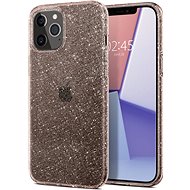 Spigen Liquid Crystal Glitter, Rose, iPhone 12/iPhone 12 Pro - Phone Cover