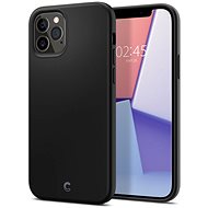 Spigen Silicone, Black, iPhone 12/iPhone 12 Pro - Phone Cover