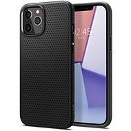 Spigen Liquid Air, Black, iPhone 12 Pro Max - Phone Cover
