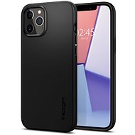 Spigen Thin Fit, Black, iPhone 12 Pro Max - Phone Cover