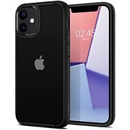 Spigen Crystal Hybrid, Black, iPhone 12 mini - Phone Cover