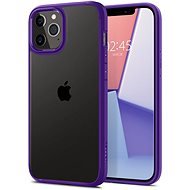 Spigen Crystal Hybrid, Purple, iPhone 12 Pro Max - Phone Cover