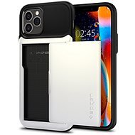 Spigen Slim Armor Wallet, White, iPhone 12/iPhone 12 Pro - Phone Cover