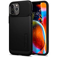 Spigen Slim Armor, Black, iPhone 12 Pro Max - Phone Cover