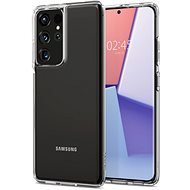 Spigen Liquid Crystal Samsung Galaxy S21 Ultra átlátszó tok - Telefon tok