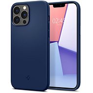 Spigen Silicone Fit Navy Blue iPhone 13 Pro - Phone Cover