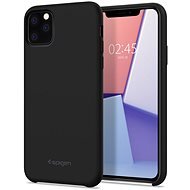 Spigen Silicone Fit Black iPhone 11 Pro Max - Phone Cover