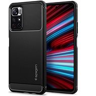 Spigen Rugged Armor Black Xiaomi Redmi Note 11T 5G/11 5G/POCO M4 Pro 5G - Phone Cover