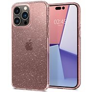 Spigen Liquid Crystal Glitter Rose Quartz Cover für das iPhone 14 Pro - Handyhülle