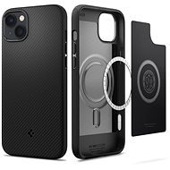 Spigen MagSafe Armor iPhone 14 matt fekete tok - Telefon tok