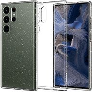 Spigen Liquid Crystal Glitter Clear Cover für Samsung Galaxy S23 Ultra - Handyhülle