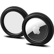 Spigen Silicone Fit 2 Pack Black Apple AirTag - AirTag Case