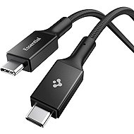 Spigen Essential USB C to USB C 100W Fabric Cable Black EB10015CC - Power Cable