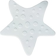 Spirella anti-slip suction cups in star shape, white 5 pcs - Bath Stickers