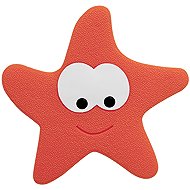Spirella anti-slip suction cups in star shape, red 5 pcs - Bath Stickers