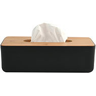 MSV Tissue Box Kamla, Matte Black - Tissue Box