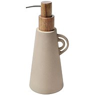 Spirella Ceramic soap dispenser Organic, matt cappuccino - Soap Dispenser